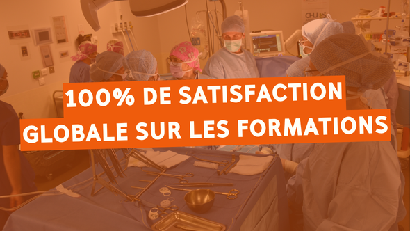 Satisfaction : 100% globale
